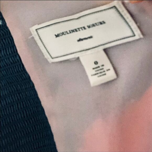 ANTHROPOLOGIE Soeurs Floral Turquoise Spaghetti Strap Pleated Mini Dress 0 - Picture 7 of 10